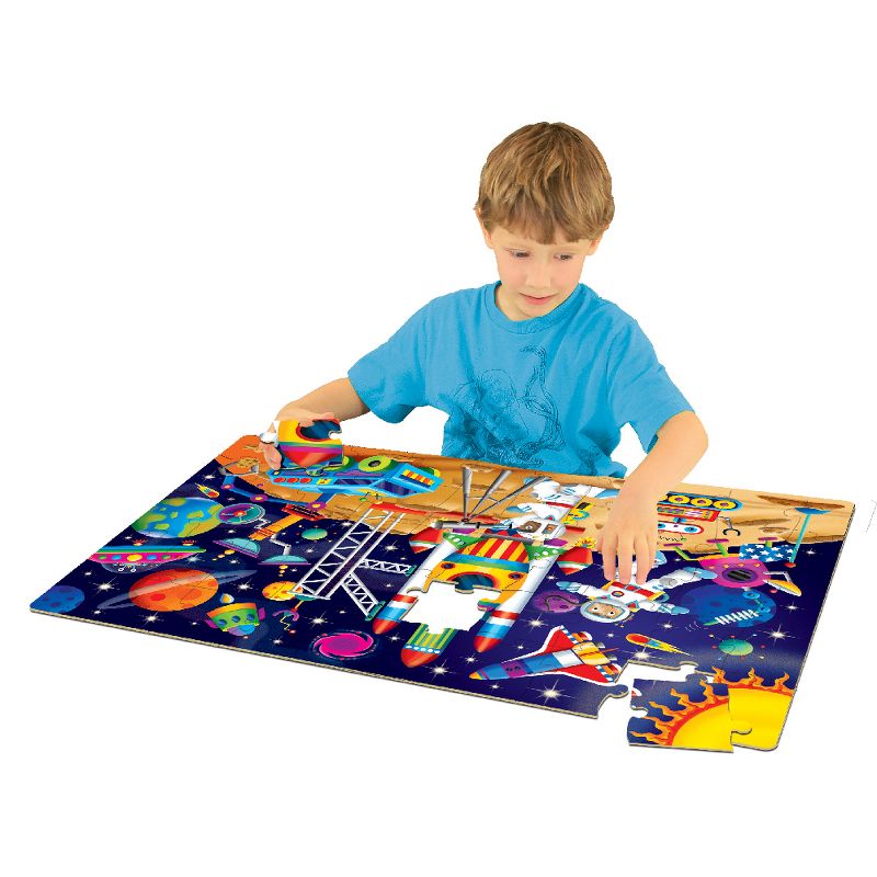 The Learning Journey Jumbo Floor Puzzles Out In Space (50 pieces), 3 of 6