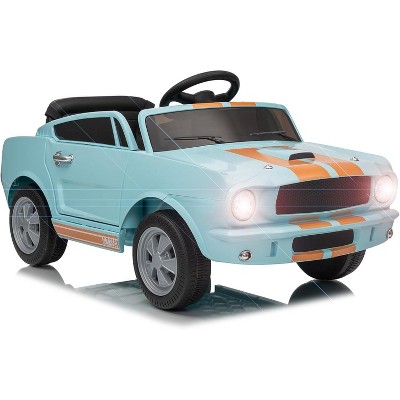 12V Kids Electric Ride-On Car with Parent Remote Control,LED Lights, Bluetooth Music, MP3 Player