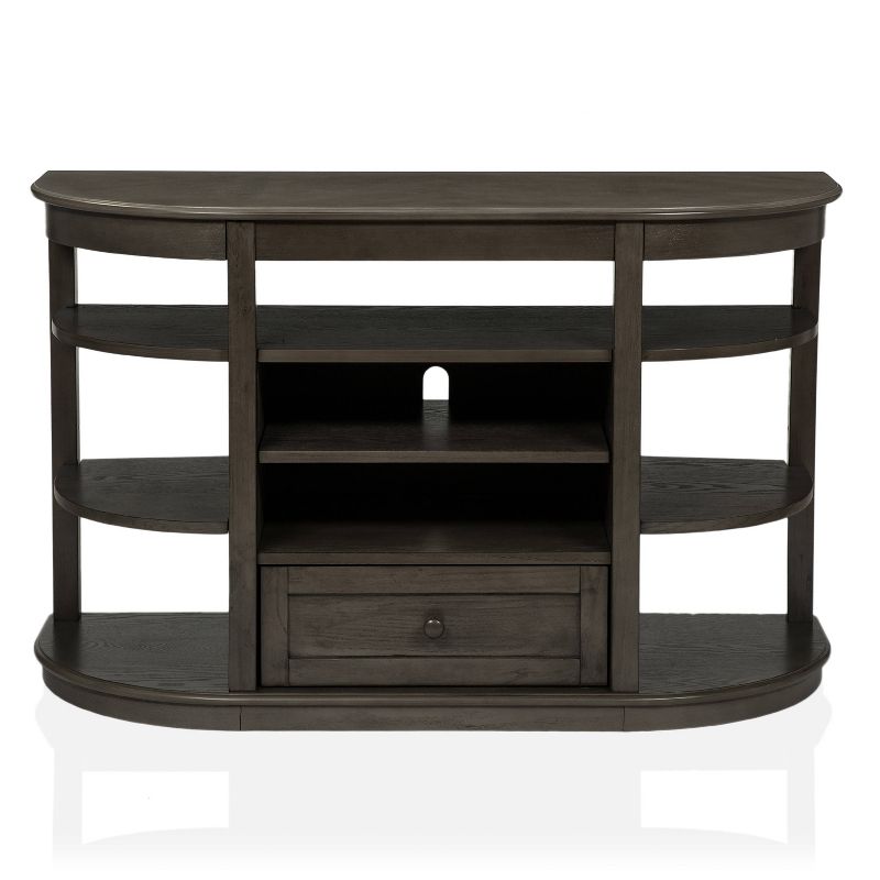 Lusk Wooden Sofa Table Gray - HOMES: Inside + Out, 1 of 7