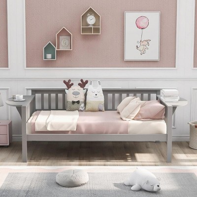 Streamdale Twin size Daybed, Wood Slat Support, Gray
