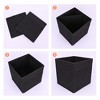 Unique Bargains Shelves Closet Fabric Storage Bin for Organizing Clothes Books 1 Pc - 3 of 4