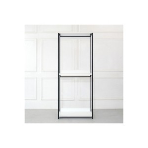 HomeStock Fiona 32" Wood and Metal Walk-in Closet with One Shelf - 1 of 4