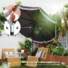 9FT Patio Umbrella, UPF 30+ Outdoor Market Umbrella with Crank, 8 Ribs, Push Button Tilt, Vented Patio Table Umbrella for Deck Backyard Lawn - 4 of 4