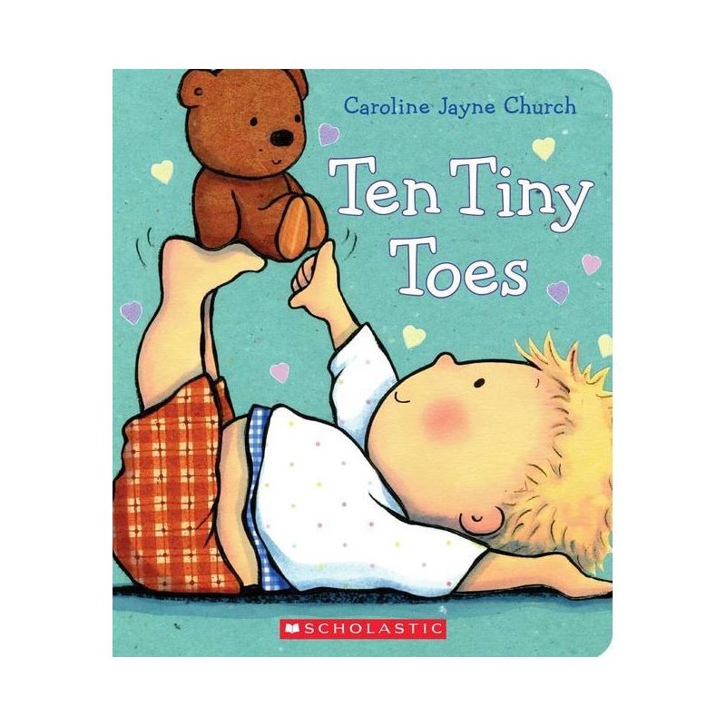 Ten Tiny Toes - by  Caroline Jayne Church (Board Book), 1 of 2