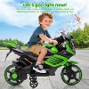 Kids 6V Ride On Motorcycle, Battery Powered Ride On Toys with Treaded Tires, Working Headlight, Horn, Music, Training Wheels - 2 of 4