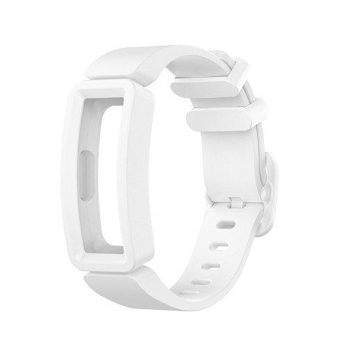 Insten Silicone Watch Band Compatible With Fitbit Inspire, Inspire Hr, And Ace 2, Fitness Replacement White : Target