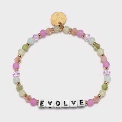 Little Words Project Evolve Beaded Bracelet - Pink