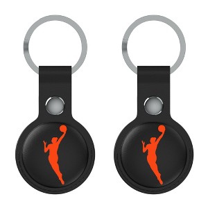 Keyscaper WNBA Insignia Black Airtag Holder 2-Pack - 1 of 4