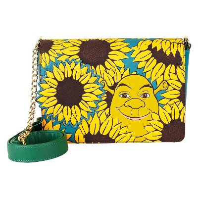 Loungefly Shrek & Donkey Sunflower Field Crossbody Bag