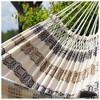 Vivere Authentic Brazilian Cotton Hammock, Outdoor Hanging Daybed, Costa - 4 of 4
