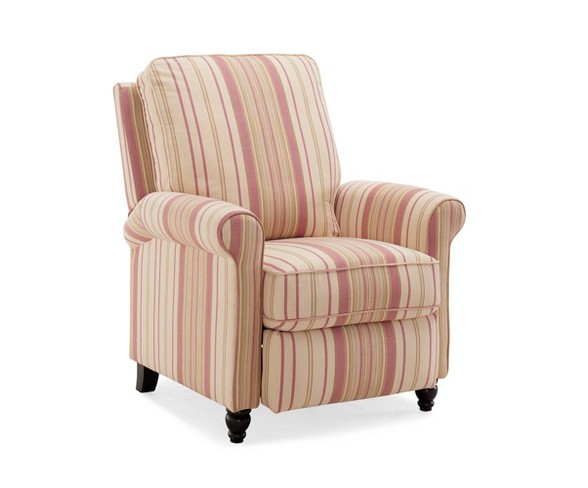 Prolounger Push Back Recliner Chair Pink - Handy Living