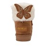 bebe Toddler Girls' Winter Boots - Snow Boots with Faux Fur Cuff, Butterfly Detail, and Cozy Shoes for Little Kid - 3 of 4