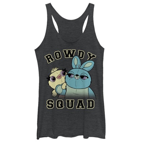 Women's Toy Story Ducky & Bunny Squad Racerback Tank Top - image 1 of 3