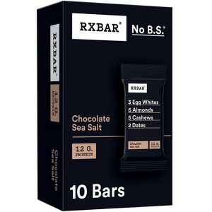 RXBAR Chocolate Sea Salt Protein Bars - 10ct - 1 of 4