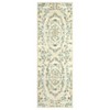 Modern Insect Botanical Pattern Area Rug Floral Print Rug Non-Slip Low Pile Soft Accent Carpet for Living Room Bedroom - 3 of 4