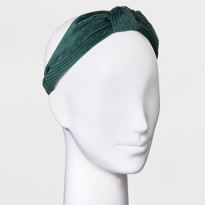 Corduroy Top Knot Headband - Universal Thread™