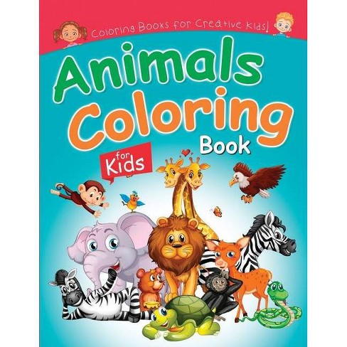 Download Animals Coloring Book For Kids By Coloring World Paperback Target