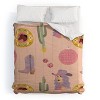 Deny Designs Carriecantwell Disco Cowgirl King Comforter and Sham Set (2-3pc Set) - 2 of 4