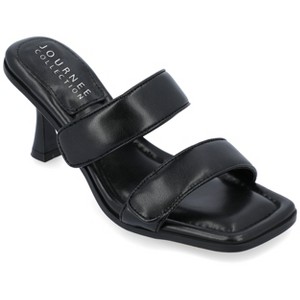 Journee Collection Womens Essey Puffy Slip On Pump - 1 of 4