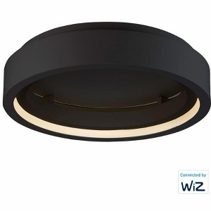ET2 Lighting iCorona WiZ 1 - Light Flush Mount in  Black - 1 of 1