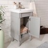Legion Furniture 18 Inches Gray Sink Vanity - 4 of 4