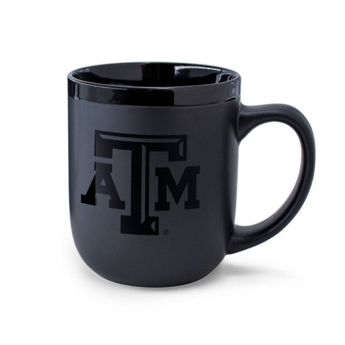 Ncaa Texas A&m Aggies 12oz Ceramic Coffee Mug - Black : Target