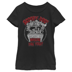 Girl's Scooby Doo Where Are You Gang T-Shirt - 1 of 3