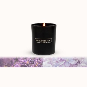 Benevolence LA Premium All Natural Soy Candles In Matte Black Glass Jar - 1 of 4