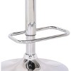 Sapphtopaz Bentwood Bar Stools with Upholstered, Swivel Barstools with Curved Seat and Back, Counter Height Bar Chairs for Kitchen, Living Room - 4 of 4