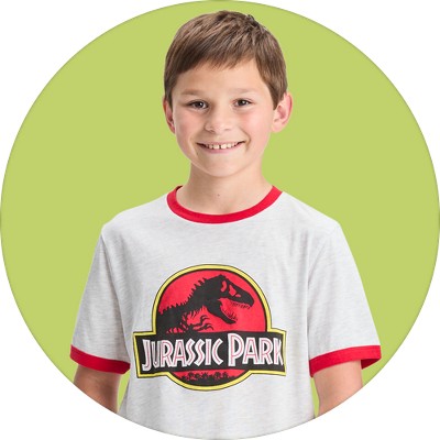 Jurassic Park Dinosaur Movie Logo Caution Tape Grey Mini Backpack : Target