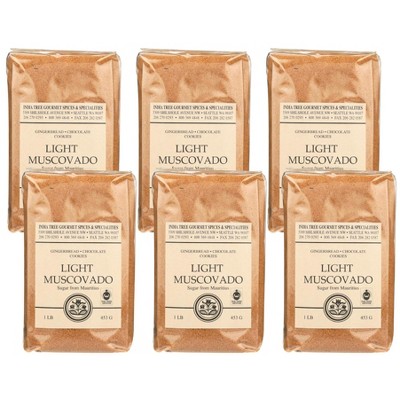 India Tree Light Muscovado Sugar, 16oz - DeLAURENTI