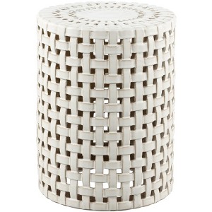 Sayre 17.5" Garden Stool - ACS4606 - Indoor/Outdoor - Safavieh - 1 of 4