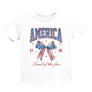 The Juniper Shop Coquette Vintage America Youth Short Sleeve Tee - 1 of 4