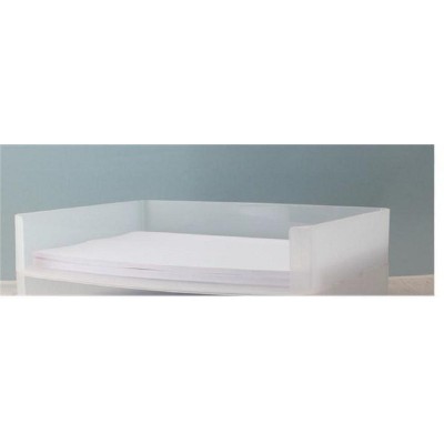 Clear Plastic Letter Tray Paper Organizer