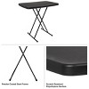 Hasting Home Adjustable Folding Table - Lightweight Portable Folding Desk - 4 of 4