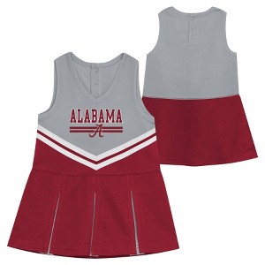 NCAA Alabama Crimson Tide Toddler Girls' Cheer Set - 1 of 4