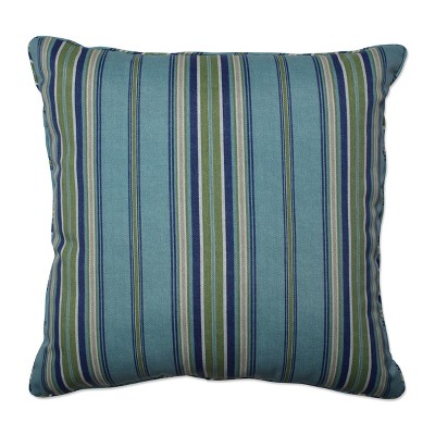 Outdoor/Indoor Oversized Throw Pillow Terrace Breeze Blue - Pillow Perfect