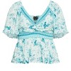 Women's Plus Size Pretty Thing Top - seafoam | CITY CHIC - image 4 of 4