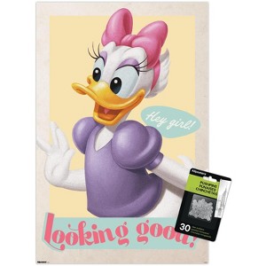 Trends International Disney Daisy Duck: Good Old Days - Hey Girl! Unframed Wall Poster Prints - 1 of 4