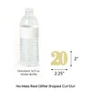Big Dot of Happiness Gold Glitter 20 - No-Mess Real Gold Glitter Cut-Out Numbers - 20th Birthday Party Confetti - Set of 24 - 3 of 4