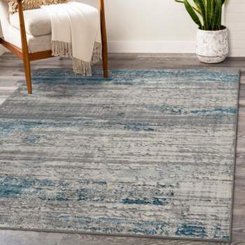 Luxe Weavers Abstract Textured Area Rug