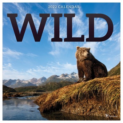 2022 Wall Calendar Wild - The Time Factory