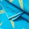2pk 30" x 60" Print and Stripe Cotton Beach Towels - Great Bay Home - 3 of 4