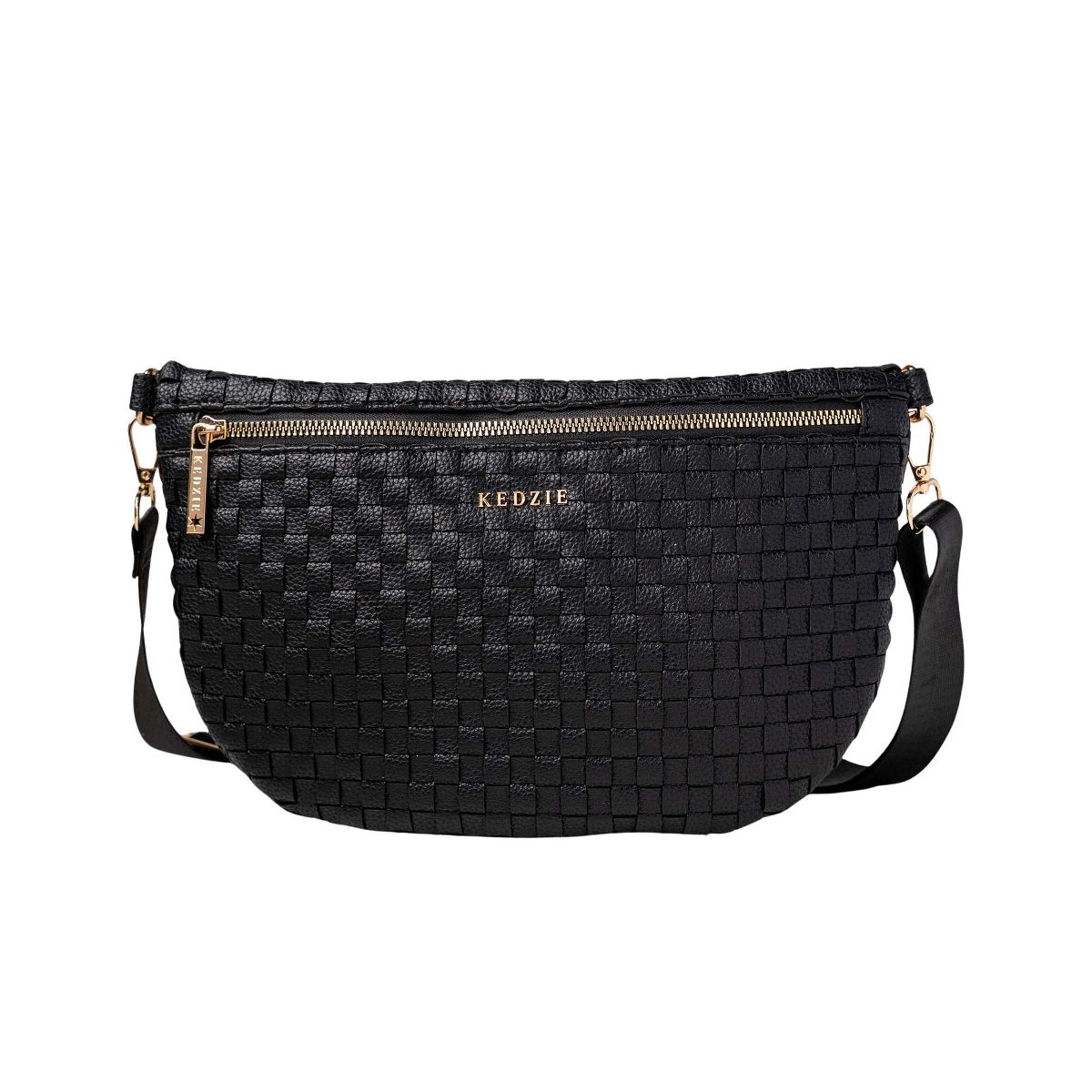KEDZIE Terrace Woven Crossbody Bag Adjustable Strap for Women