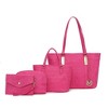 MKF Collection Arya Signature Vegan Leather Tote Bag for Women Versatile Handbag Purse by Mia K - 2 of 4