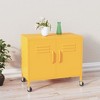 CLIHOME Heavy Duty Storage Cabinet, Freestanding File Cabinet with Wheels for Home Office, Industrial Style - 2 of 4