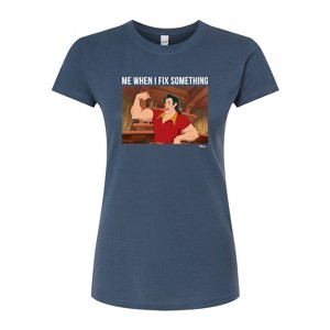 Women's - Disney - Gaston's Strength Fitted Graphic T-Shirt - 1 of 3