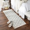 Design Imports Geometric Textured Fringe - Gray - 2 Ft 3 In X 6 Ft - 4 of 4