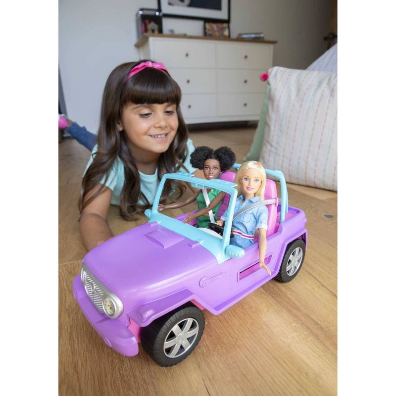 Barbie Purple Jeep Vehicle, 2 of 10