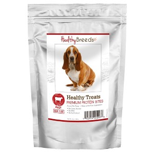 Healthy Breeds Healthy Treats Premium Protein Bites Beef Dog Treats - 1 of 3